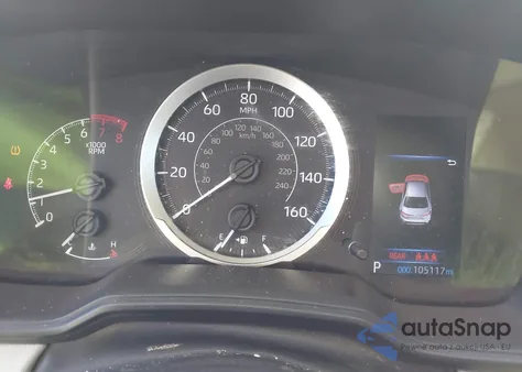 2020 Toyota Corolla Le из США, поврежденный, VIN 5YFEPRAE8LP105699